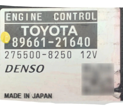 Computadora Toyota Scion 2.5l 14-15 89661-21640