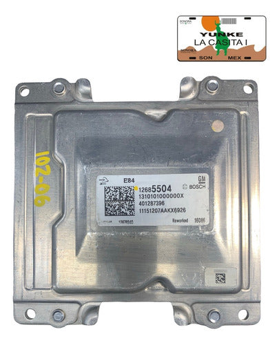 Computadora Chevrolet Spark 1.4l 2017 12685504 (gm)