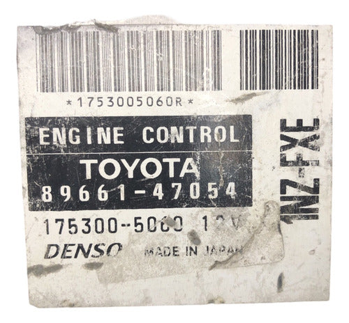 Computadora Toyota Prius 2001-2003 Motor 1.5 Aut 89661-47054