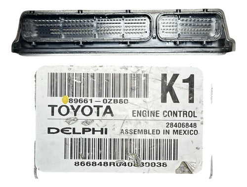 Computadora Toyota Corolla 1.8l M/t 2014 89661-0zb80 (k1)