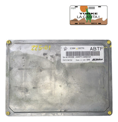Computadora Chevrolet Silverado 2.4l 12-14 12657781 (abtf)