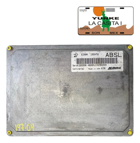 Computadora Chevrolet Camaro 3.6l A/t 2015 12654752 (absl)