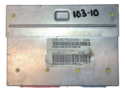 Computadora Pontiac Grand Am 2.3l 93-95 16183978 (bjsw)