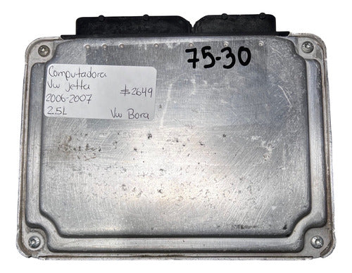 Computadora Vw Jetta 2.5l 06-07 07k 906 032 Q