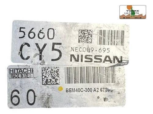 Computadora Nissan Sentra A/t 1.8l 16-17 Bem40c-300 A2 (60)
