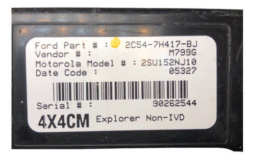 Modulo Transfer Case Ford Explorer 02-03 4x4 2c54-7h417-bj