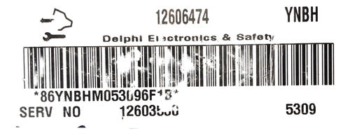 Computadora Chevrolet Impala 3.5l 06-09 12606474 (ynbh)