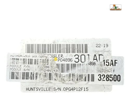 Computadora Chrysler Sebring 2.4l 2004 P04896301ad