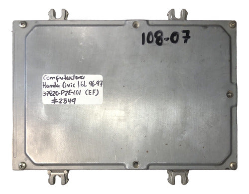 Computadora Honda Civic 1.6l 96-97 37820-p2e-l01 (ef)