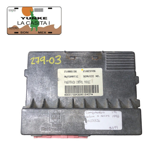 Computadora Saturn S Series 1.9l 1996 21023726