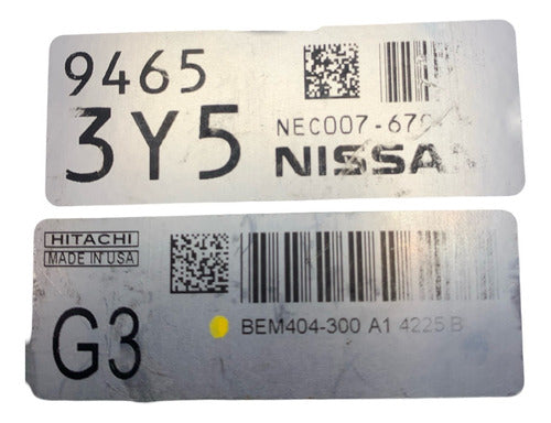 Computadora Nissan Sentra 1.8l 13-16 Bem404-300 (g3)