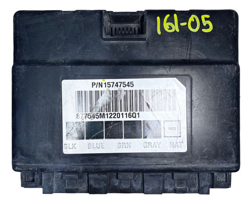 Modulo Bcm Chevrolet Silverado 4.3l 03-07 15747545