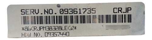 Computadora Chevrolet Malibu A/t 2000 09361735 (crjp)