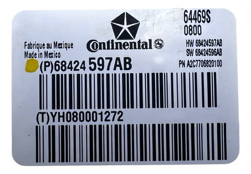 Módulo Bcm Chrysler 300 3.6l A/t 2020 P68424597ab
