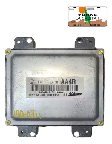 Computadora Chevrolet Cruze 1.4l 2012 Turbo 12647241 (aa4r)