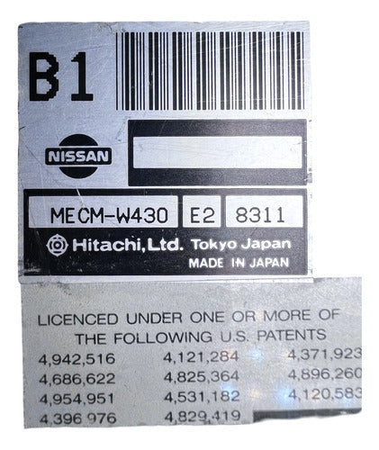 Computadora Nissan Pathfinder  A/t 98-99 Mecm-w430 E2 (b1)