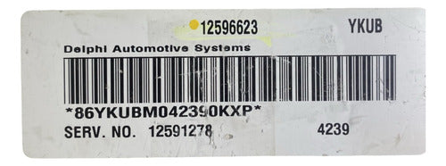 Computadora Pontiac Grand Prix 3.8l 2005 12596623 (ykub)