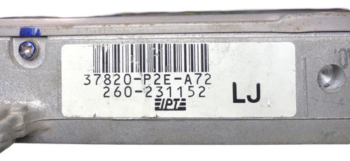 Computadora Ecu Ecm Honda Civic 1996 At 37820-p2e-a72
