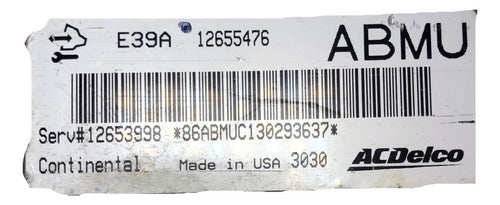 Computadora Chevrolet Captiva 2.4l 13-15 12655476 (abmu)