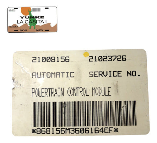 Computadora Saturn S Series 1.9l 1996 21023726