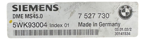 Computadora Bmw Z4 3.0l 2003-2005 7 527 730