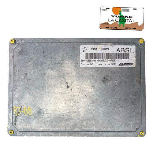 Computadora Chevrolet Camaro 3.6l A/t 2015 12654752 (absl)