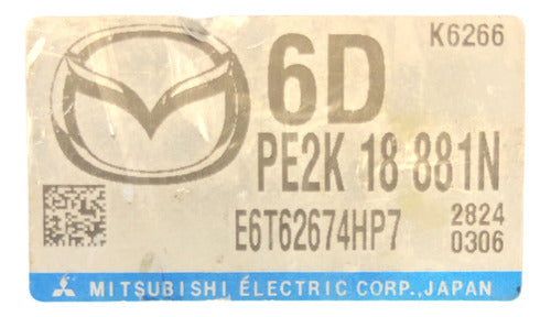 Computadora Mazda 3 2012-2013 2.0 Aut Pe2k 18 881n