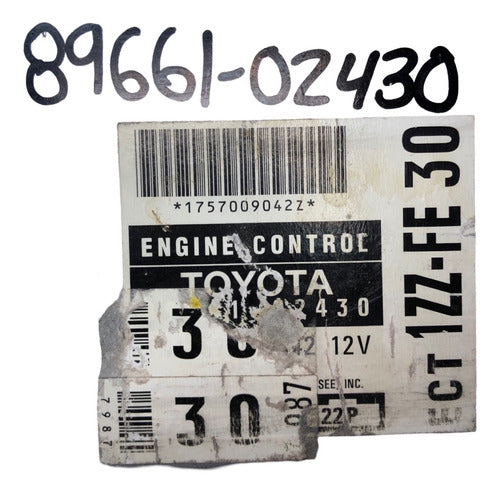 Computadora Toyota Corolla 1.8l A/t 98-00 89661-02430