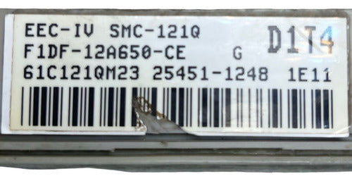 Computadora Ford Taurus 3.0l 1991 F1df-12a650-ce