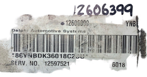 Computadora Chevrolet Colorado 2006 12606399