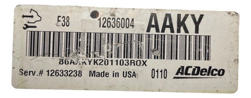 Computadora Chevrolet Suburban 5.3l 10-13 12636004 (aaky)