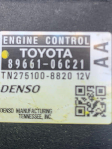 Computadora Toyota Camry 3.5l 2007 89661-06c21 (aa)