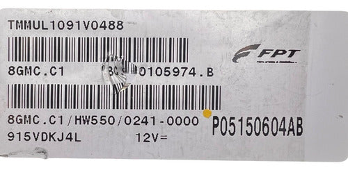 Computadora Fiat 500 1.4l A/t 12-14 P05150604ab