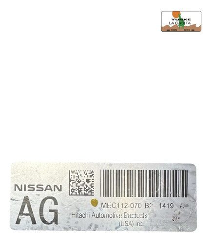 Computadora Nissan Altima 2.5l 2011 Mec112-070 (ag) P1