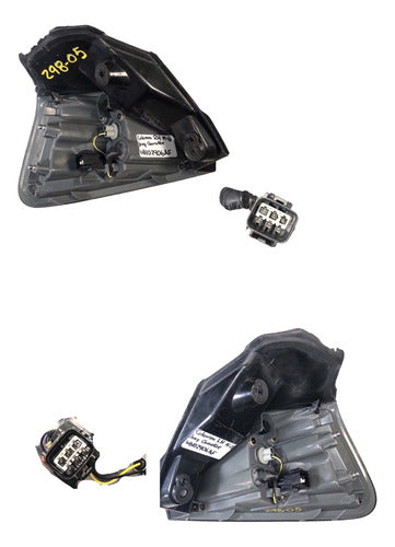 Calavera Par Jeep Cherokee 14-18 68102906af Ambos Lados Rojo