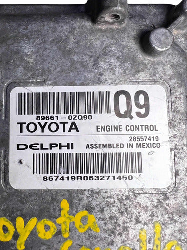 Computadora Toyota Corolla 1.8l 2017-18     89661-0zq90 (q9)