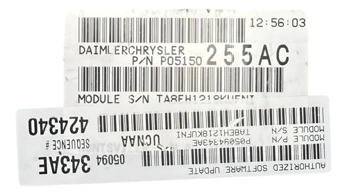 Pcm Computadora Dodge Ram 1500 4.7l A/t 2008 P05150255ac
