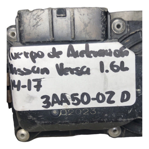 Cuerpo De Aceleración Nissan Versa 1.6L 14-17 3AA50-02 D