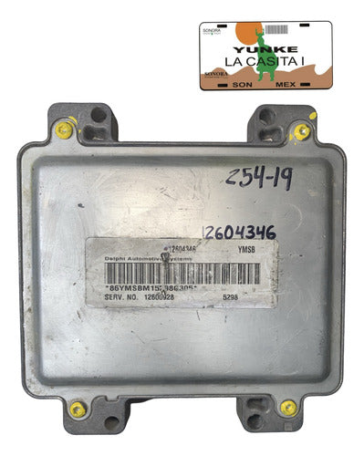 Computadora Pontiac G6 3.4l 06-07 12604346 (ymsb)