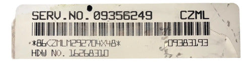 Pcm Computadora Pontiac Grand Am 2.2l 00-02 09356249 (czml)