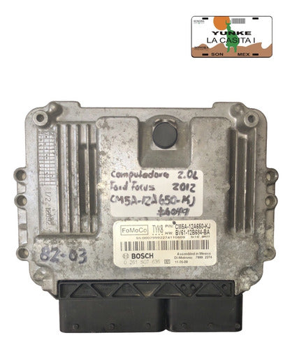 Computadora Ford Focus 2.0l 2012 Cm5a-12a650-kj