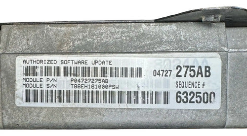 Pcm Computadora Dodge Caravan 2.4l 2000 P04727275ab P1