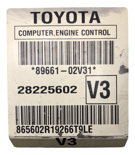Computadora Toyota Matrix 1.8L A/t 09-10 89661-02V31