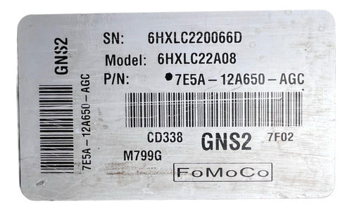 Computadora Ford Fusion 2.3l 2007 7e5a-12a650-agc