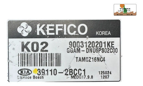 Pcm Computadora Kia Soul 1.6l A/t 12-13 39110-2bcc1 P1