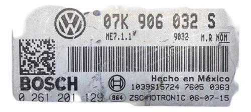 Computadora Vw Jetta 2.5l 06-08 07k 906 032 S