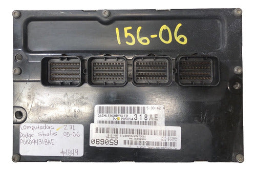 Computadora Dodge Stratus 2.7l 05-06 P05094318ae