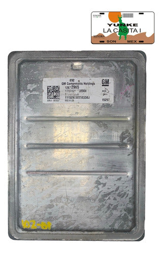 Computadora Chevrolet Colorado 3.6l 2016 12672965