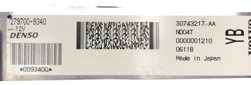 Pcm Computadora Volvo S80 4.4l 07-09 279700-9340 (yb)