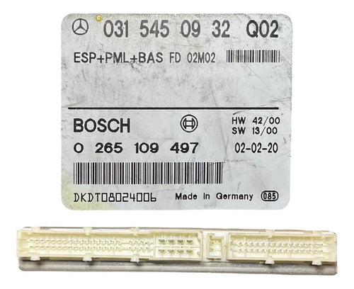 Módulo Abs Mercedes Benz S500 5.0l A/t 00-06 031 545 09 32 Plateado